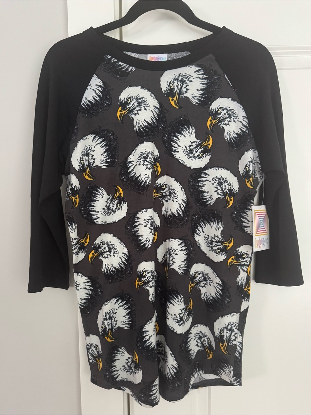 LuLaRoe NWT Americana Randy Bald Eagle 4th of July Small